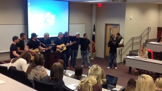 Alpha Tau Omega Serenade Delta Zeta at West Texas A&M (HD) смотреть онлайн
