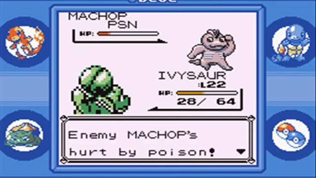 Pokemon Blue walkthrough part 28: Arriving at the tunnel смотреть онлайн