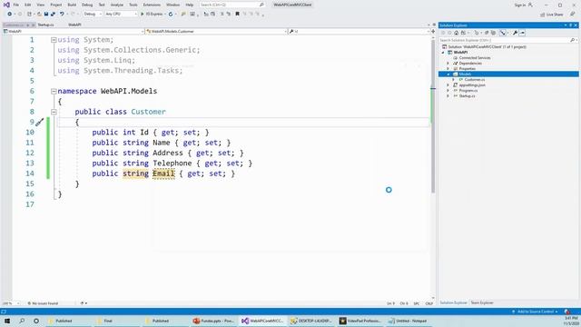 [Part 6] - Build an ASP.NET Core 3.1 Web API and Consume with MVC (Create the Order Class) смотреть онлайн