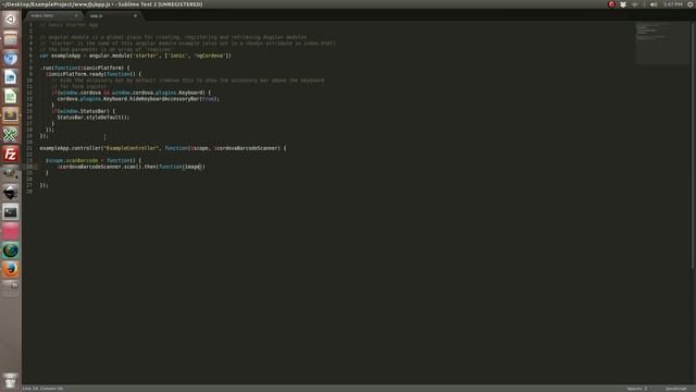 Implement A Barcode Scanner Using Ionic Framework смотреть онлайн