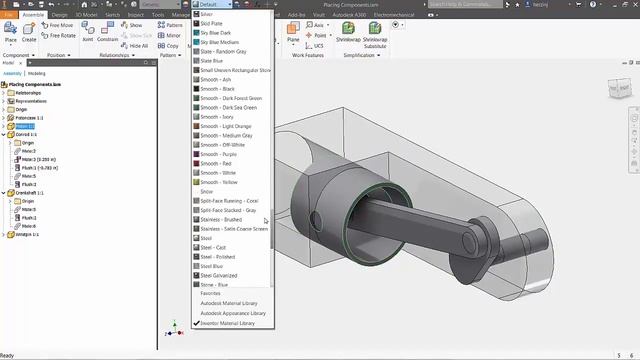 Inventor 101: Driving Motion with Assembly Constraints смотреть онлайн