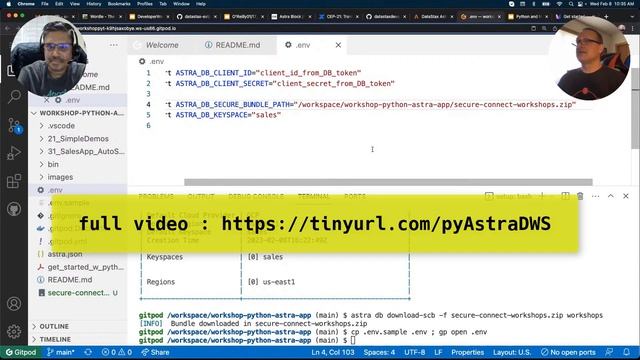 DataStax Workshop on Python and Astra DB смотреть онлайн