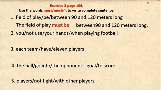 Excel 5. Theme "Safety technics in sport". Grammar "Must/mustn't" -- Necessity and Prohibition. смотреть онлайн