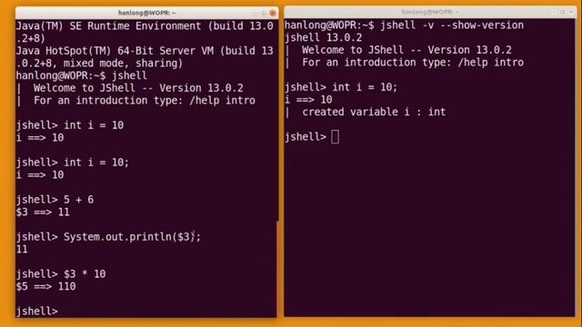 Java JShell - Part1 смотреть онлайн