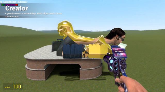 NEW COLOR GOLD ALL MATCH SKIBIDI TOOLS IN GARRY'S MOD смотреть онлайн