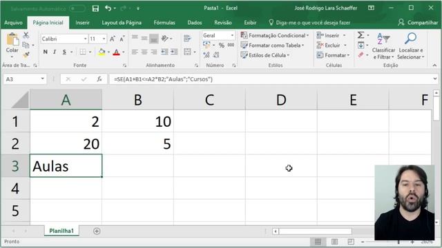 Excel 2016 concursos - Aula 6 - Informática ao vivo смотреть онлайн
