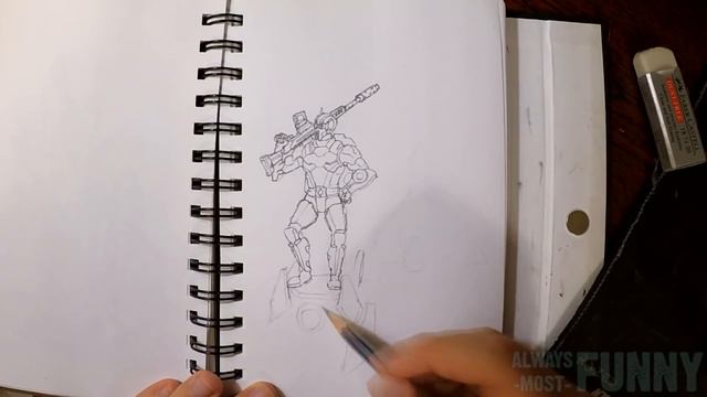 Ave ghost! - StarCraft 2 - speed drawing (Always-most-Funny) смотреть онлайн