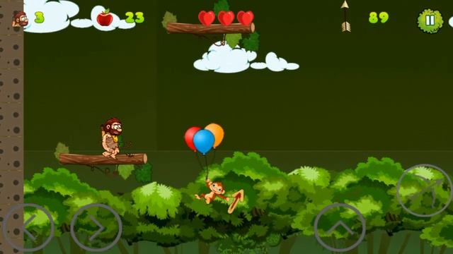 Caveman Adventure Gameplay - Level 7 смотреть онлайн