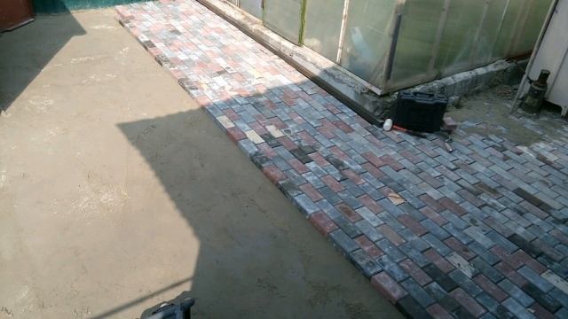 Кладка тротуарного камня смотреть онлайн