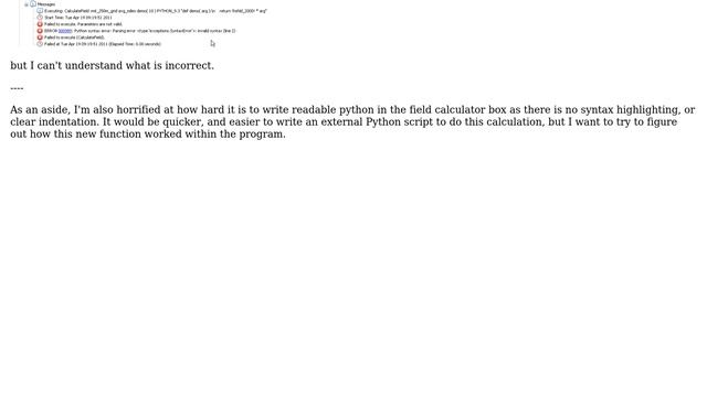 GIS: Troubleshooting ERROR 000989 Python syntax error from ArcGIS Field Calculator? (2 Solutions!!) смотреть онлайн