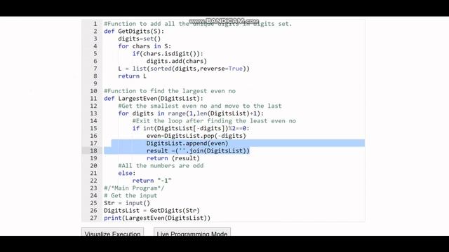 InfyTQ Python Programming Strings 4 of 10 смотреть онлайн