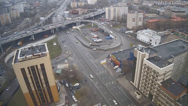 Москва - Нижегородская улица - веб камера 17.12.2019, 08:57