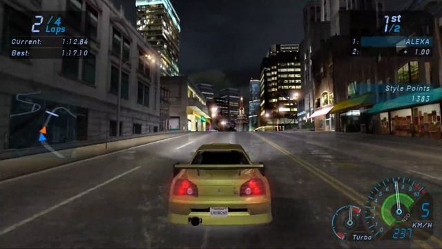 NFS: Underground #112 - Nissan Skyline R34 GT-R - Circuit (Final Race) [4K60FPS] смотреть онлайн