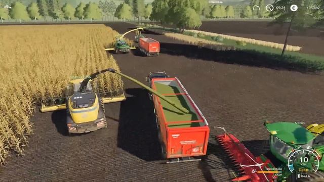 Sugar beet harvest & silage | GreenRiver2019 | Multiplayer Farming Simulator 19 | Episode 18 смотреть онлайн