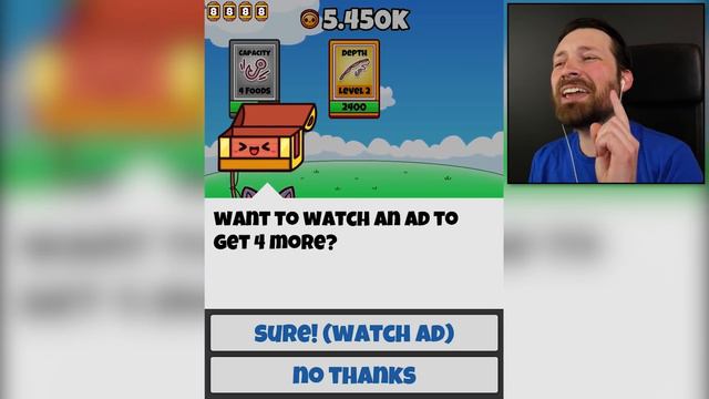 Becoming A Burger-Buck Billionaire By Fishing Food смотреть онлайн