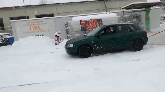 Audi A3 8l 1.8T quattro towing petrol truck смотреть онлайн