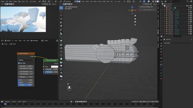 I couldn't afford the new Zelda Game so I recreated it in Blender | Timelapse смотреть онлайн
