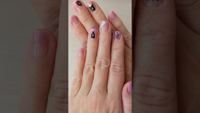 МАНИКЮР / НАКЛЕЙКИ FASHION / VOGUE / CHANEL / NAILS / NAILART / ФРЕНЧ / DIY смотреть онлайн