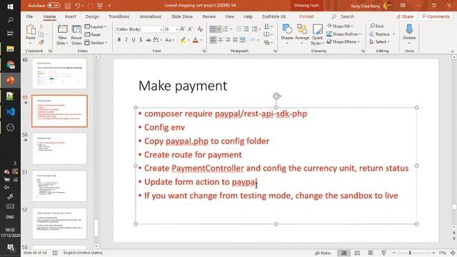 Laravel 8 with Paypal смотреть онлайн