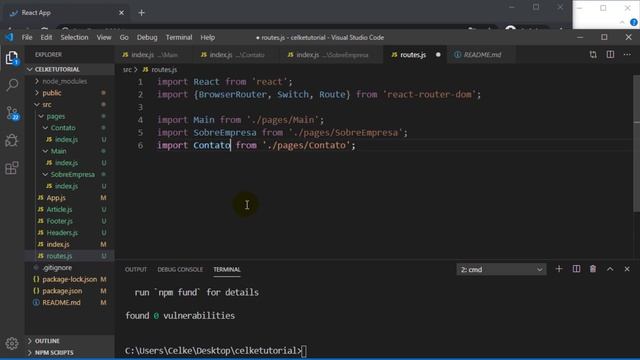 React #4 - Como criar rotas no React смотреть онлайн