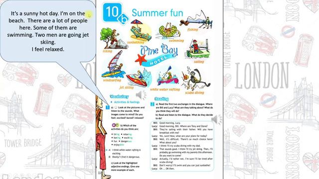 Spotlight 5 Модуль 10b Summer fun cut смотреть онлайн