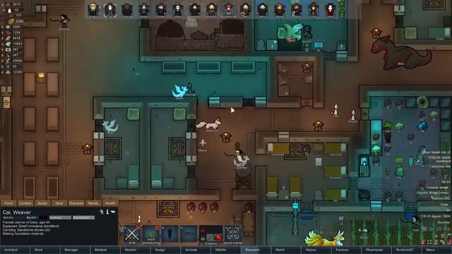 Mountain Home | Super Modded RimWorld - Dwarf Stronghold Part 19 смотреть онлайн