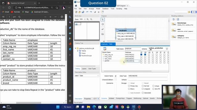 DBMS Question Set 02 | 1st Year | Semester 01 | Java Institute | Nethmina Sandaruwan смотреть онлайн