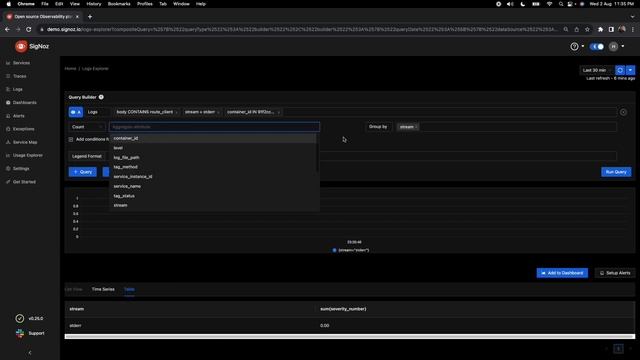 Logs Management & Correlating Logs with Traces in SigNoz смотреть онлайн