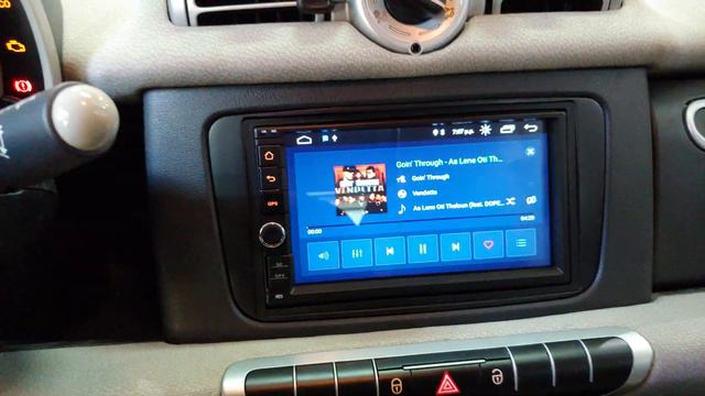 Smart 451 οθονη Android 9 Target Acoustics και καμερα