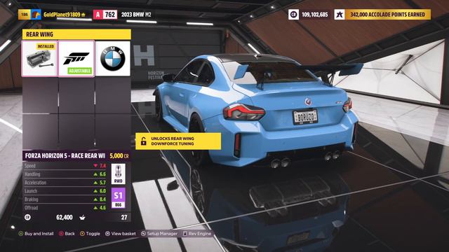 [Forza Horizon 5] 2023 BMW M2 Customization смотреть онлайн
