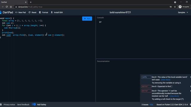 Dart Fold, a better way to manipulate array List #dartTip смотреть онлайн