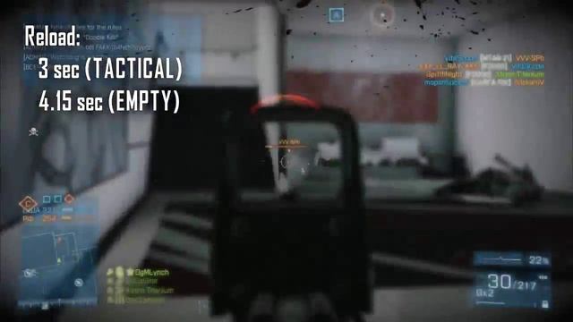 Battlefield 3 Гайд: Стволы Close Quarters #8 MTAR-21 смотреть онлайн