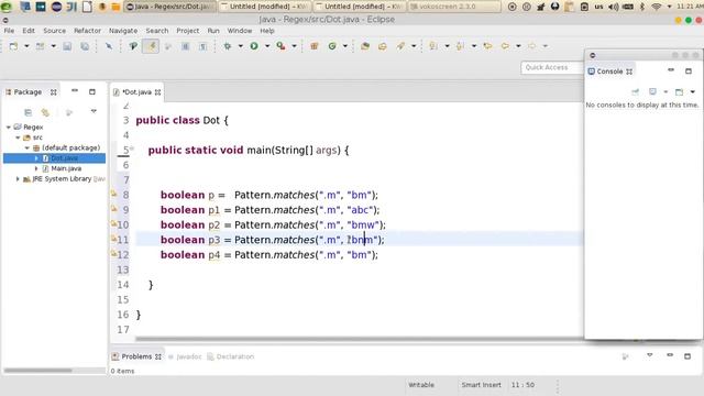 39 Java advanced RegEx Dot التعابير النمطية смотреть онлайн