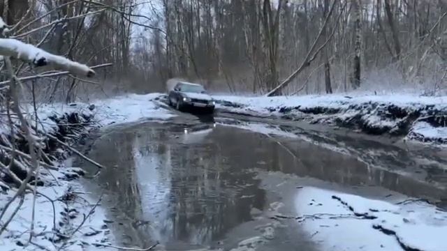 Ауди 80 в брод. Audi quattro off-road смотреть онлайн