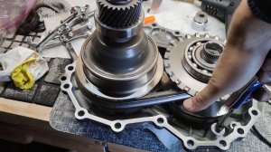 CVT JF011E RE0F10A проверка сборки конусов вариатора давлением