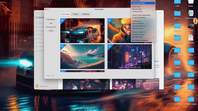 Dynamic Wallpaper Engine on MacOS | 2023 смотреть онлайн