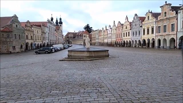 Прогулка по Тельчу. Чехия. смотреть онлайн
