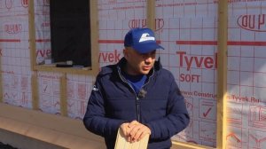Подготовка и монтаж имитации бруса на фасад каркасного дома. Вариант крепежа. "Строй и Живи"