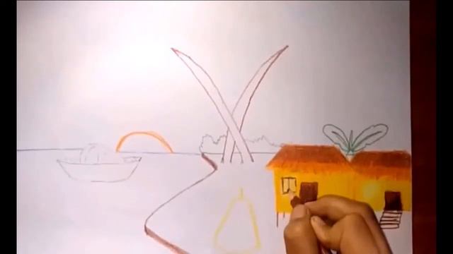 How To Draw MOON COME TIME (Step by step) смотреть онлайн