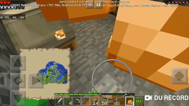 Minecraft: Выживание в каньоне #2. Своя грядка из пшеницы. смотреть онлайн