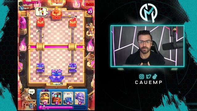 NOVO COMBO DE GIGANTE ELETRICO COM LANCADOR NO CLASH ROYALE! смотреть онлайн