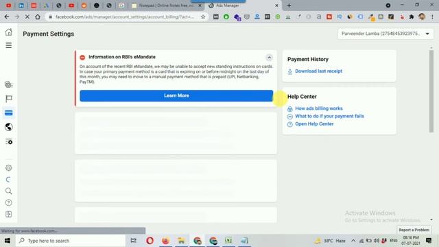 How to Change Time Zone in Facebook Ads Manager Account [Hindi] смотреть онлайн