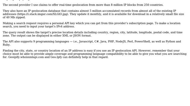 Finding geolocation from an IP address (7 Solutions!!) смотреть онлайн