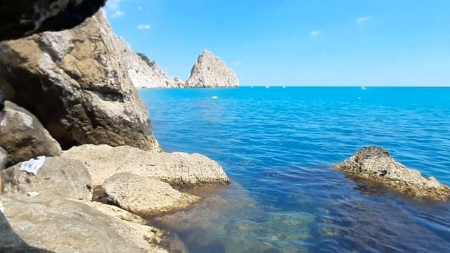Симеиз!!!дикий Кораловый пляж.. смотреть онлайн