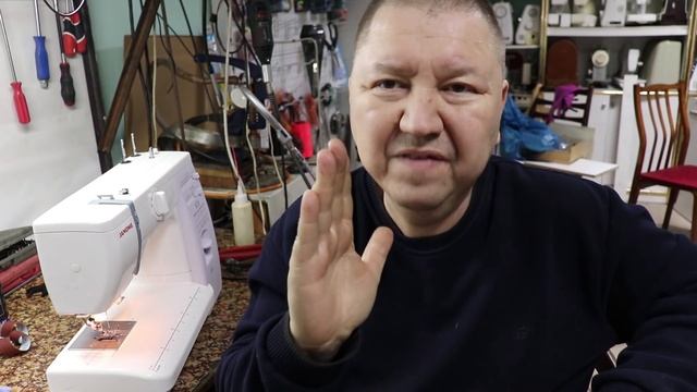 Строчка лесенкой Janome 415 смотреть онлайн