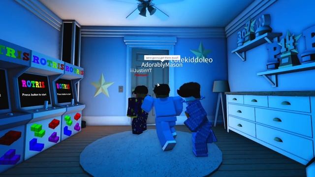 The Kids Had a SLEEPOVER PARTY! *LEO HAS A CRUSH* Roblox Bloxburg Roleplay смотреть онлайн