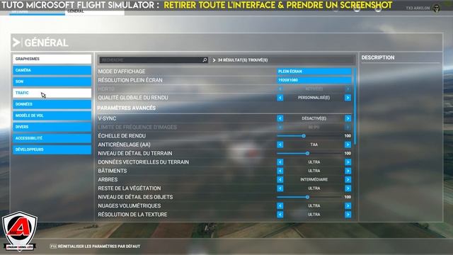 Flight Simulator 2020 : Retirer l'interface (HUD) pour prendre un screenshot смотреть онлайн