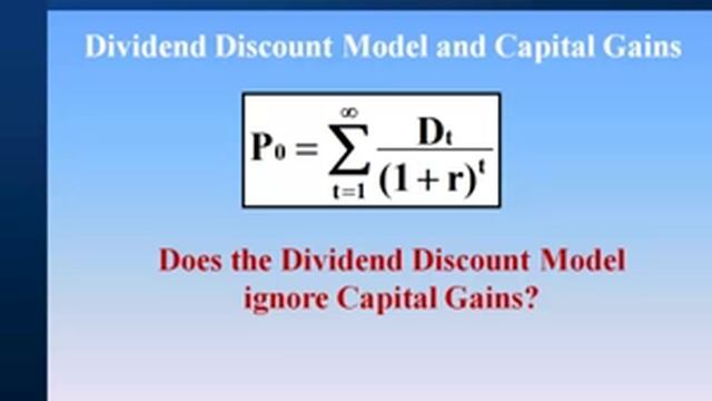 Stock Valuation Part 1: Dividend Discount Model смотреть онлайн