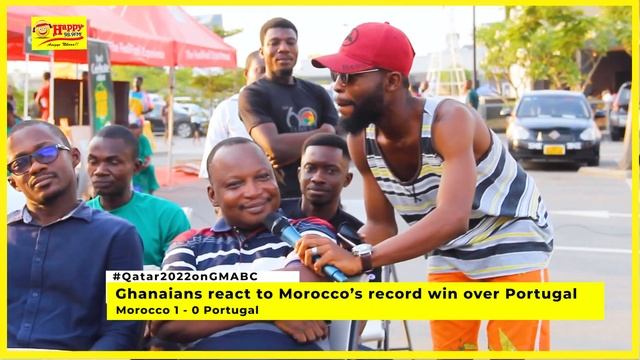 #Qatar2022onGMABC: Ghanaians react to Morocco's record win over Portugal (1- 0) смотреть онлайн