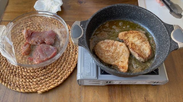 How to Cook Tuna Steak - Easy and Simple Recipe смотреть онлайн